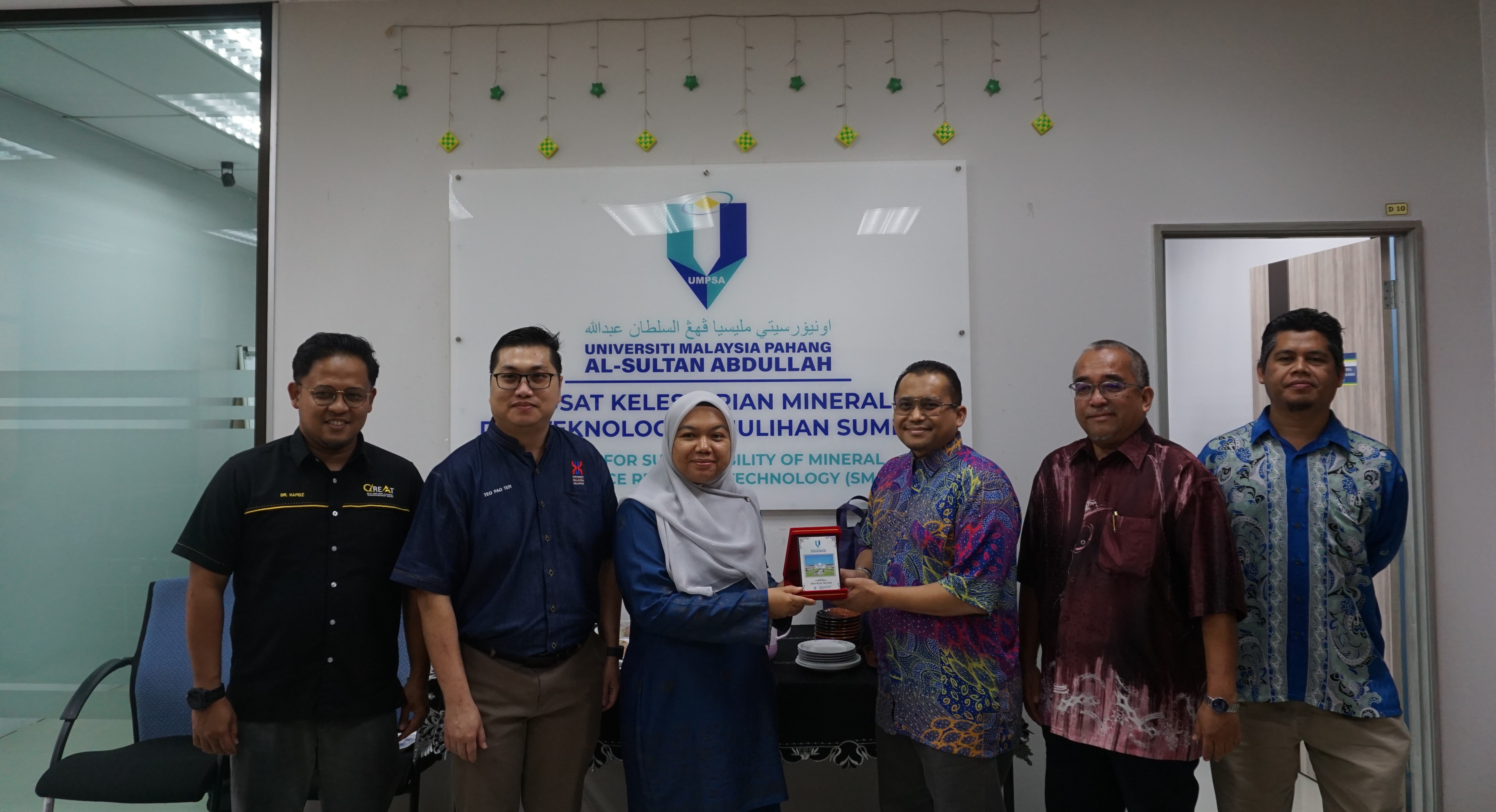 Lawatan Penanda Aras dari Fakulti Biokejuruteraan dan Teknologi (FBKT) UMK